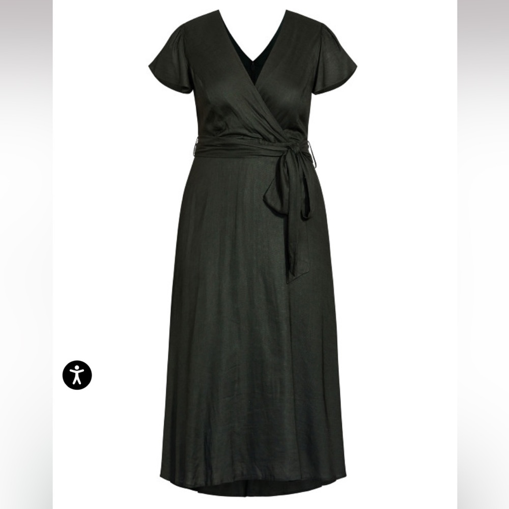 Sashay Dress - khaki - Picture 3 of 4